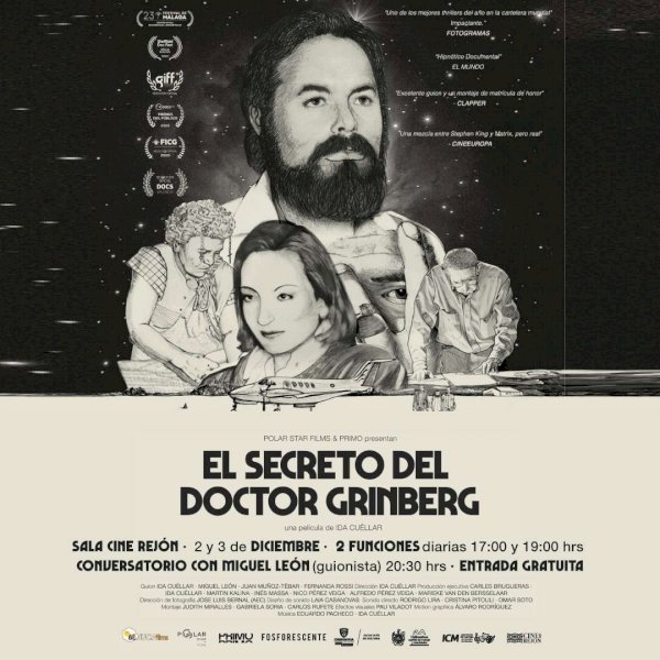 Invitan a ver documental El secreto del doctor Grinberg en Cine Rejón La Opción de Chihuahua Invitan a ver documental El secreto del doctor Grinberg en Cine Rejón La Opción de Chihuahua