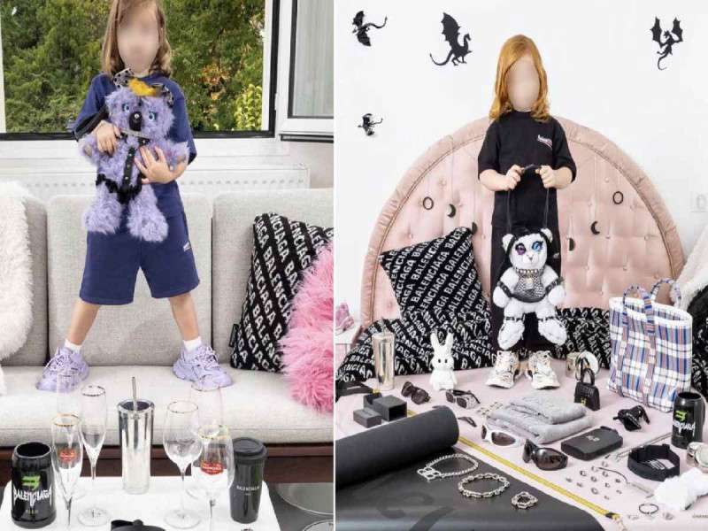 La polémica campaña de Balenciaga que involucra niños 
