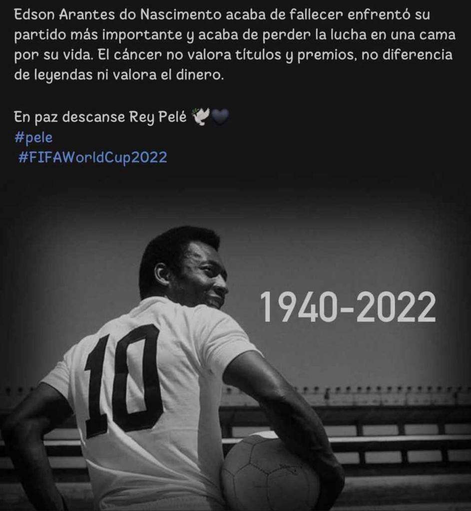 Circulan rumores sobre muerte del rey Pelé | La Opción de Chihuahua