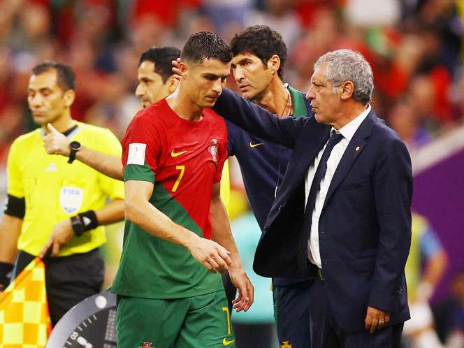 Fernando Santos revela plática con Cristiano Ronaldo; no estaba contento