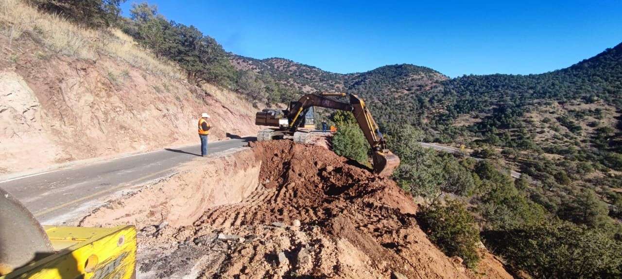 Arrancan reparaciones en camino de Nuevo Majalca | La Opción de Chihuahua