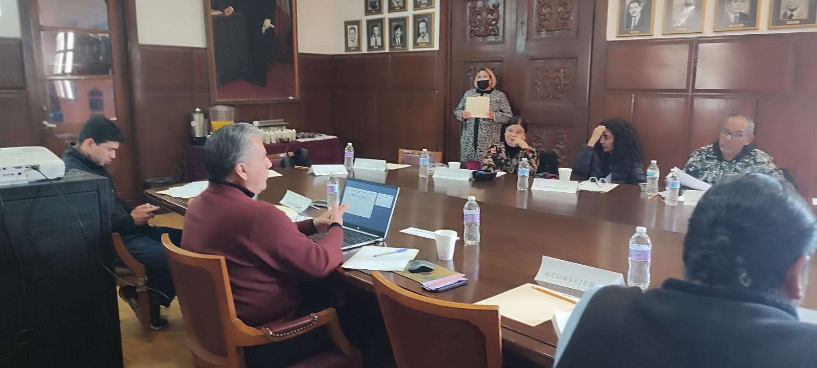 Realiza IPACULT reunión con el Consejo de Gobierno