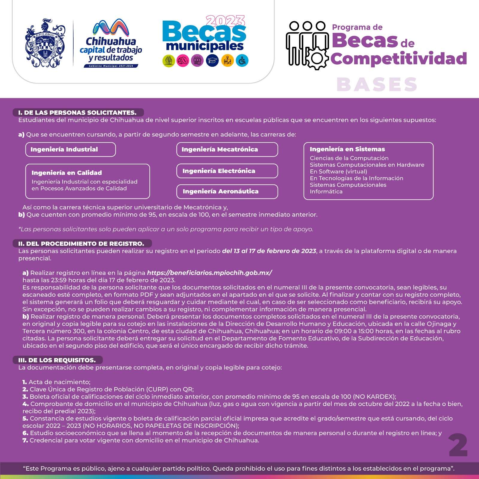 Lanzan convocatoria de becas para mejores estudiantes | La Opción de ...