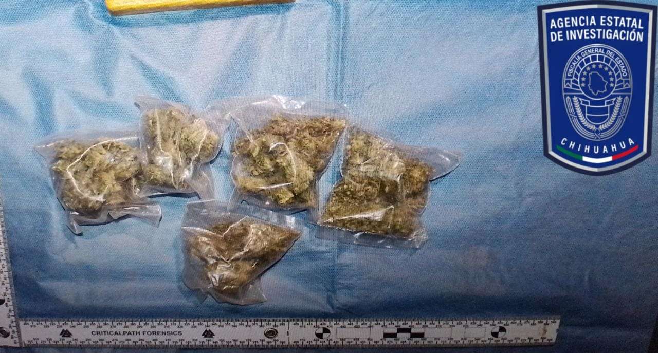 Detienen a dos con droga y un arma de fuego | La Opción de Chihuahua