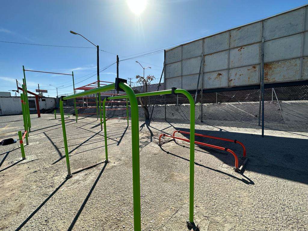 Inauguran estación de calistenia en el Gimnasio Municipal Kiki Romero