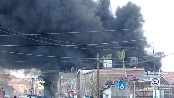 Desconocen si hay victimas en incendio | La Opción de Chihuahua