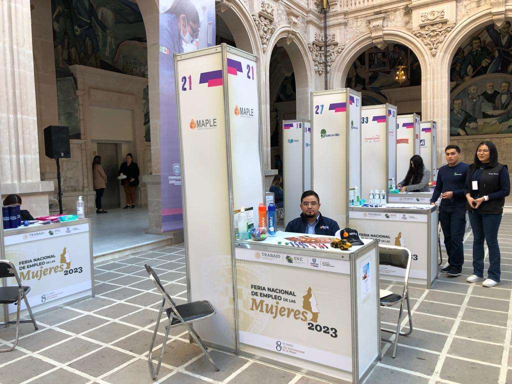 Inicia Feria Nacional de Empleo de las Mujeres 2023 en el palacio de ...