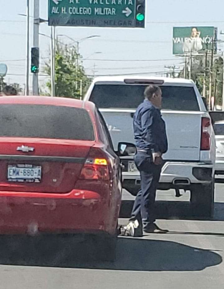 Arrollan a hombre mayor en la Tecnológico