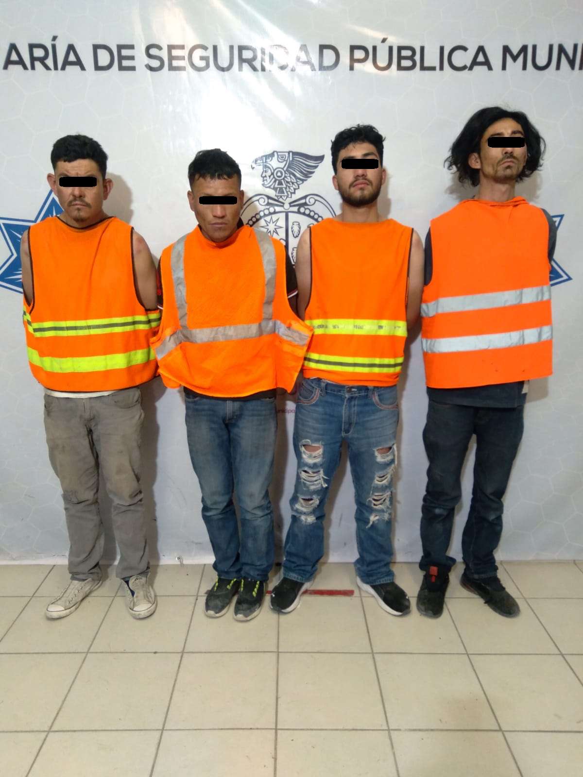 Arrestan a cuatro sujetos por intentar asaltar a chofer de una plataforma digital 