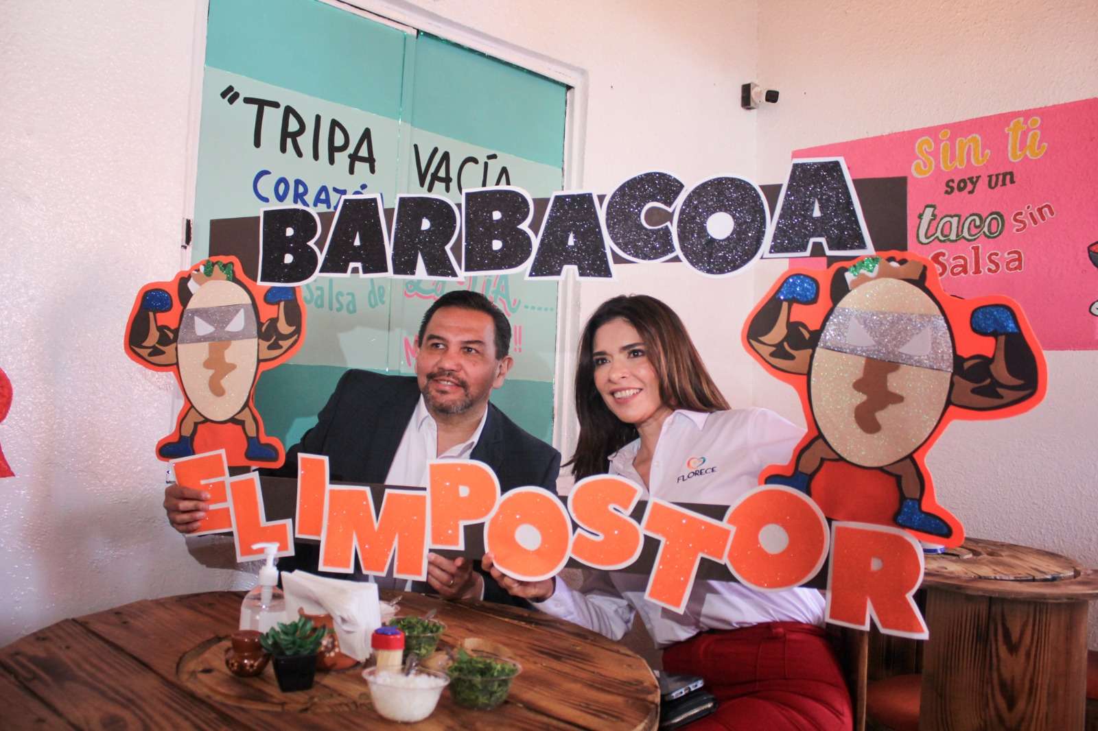 Inaugura presidente municipal cuarta sucursal de Barbacoa El Impostor