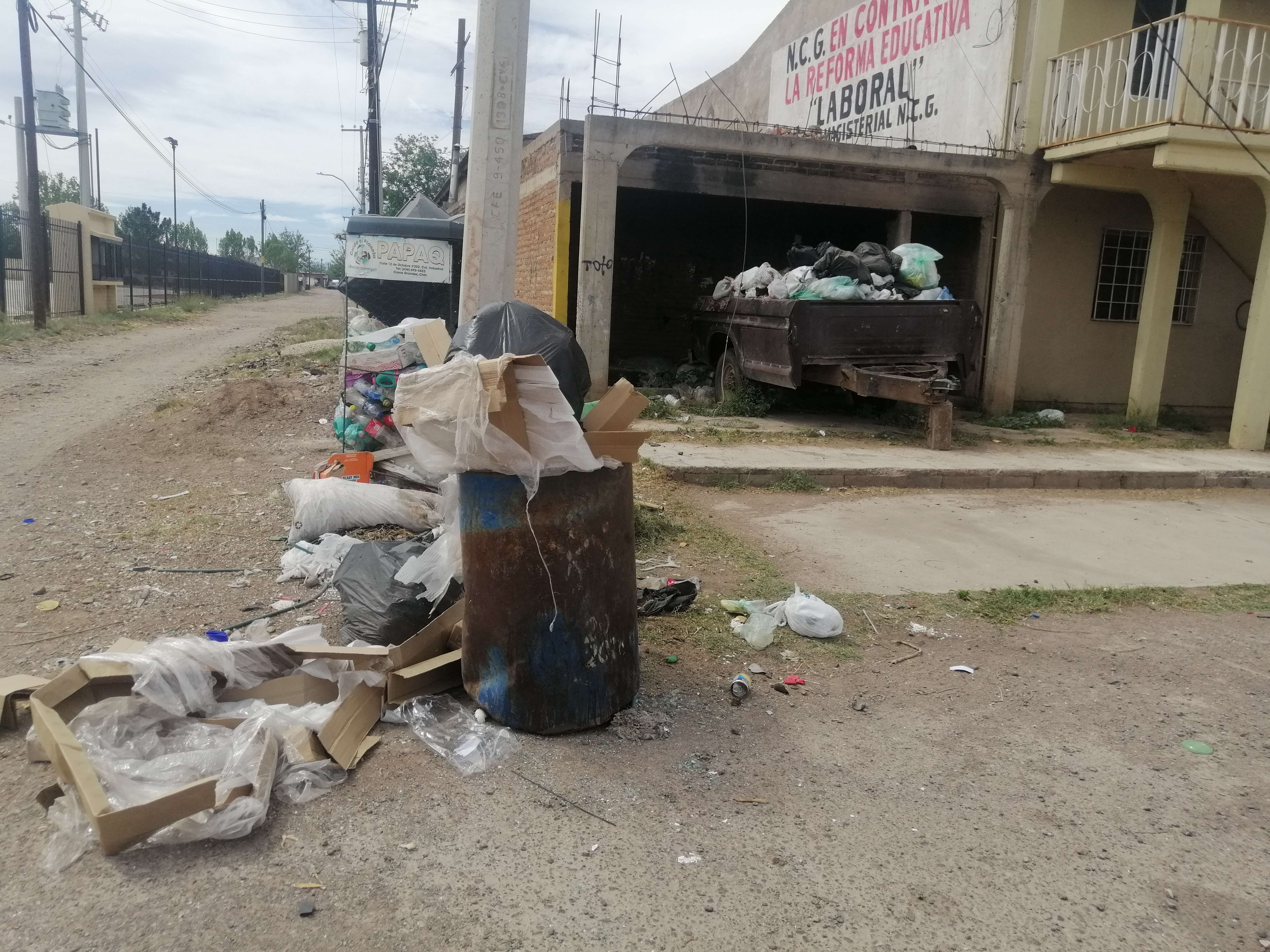 Se agudiza crisis por falta de recolección de basura en NCG; se forman  basureros en la ciudad | La Opción de Chihuahua