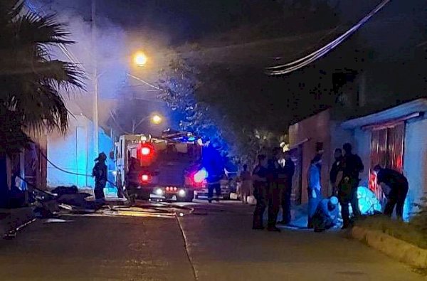 Pareja resulta con quemaduras al incendiarse casa | La Opción de Chihuahua