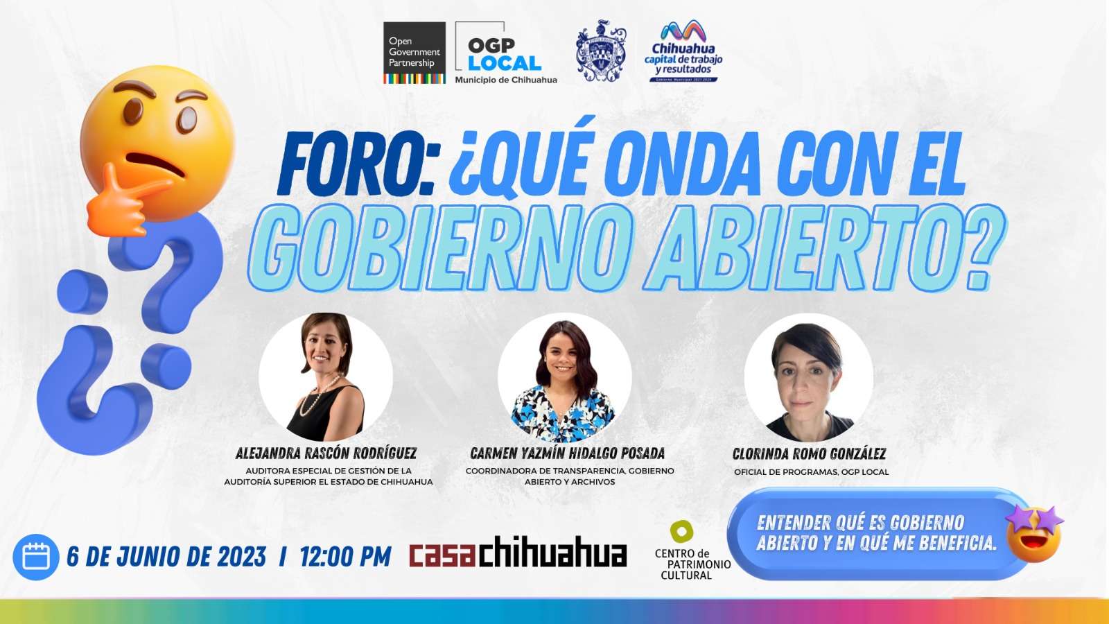 Invitan a jóvenes al foro ¿Qué onda con el Gobierno Abierto?