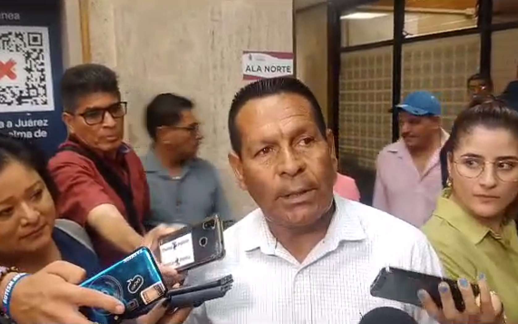 Renuncia José Luis Olivas a revocación de mandato contra Pérez Cuéllar
