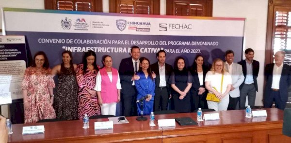 Firman convenio de Infraestructura Educativa Municipio, Estado y Fechac ...