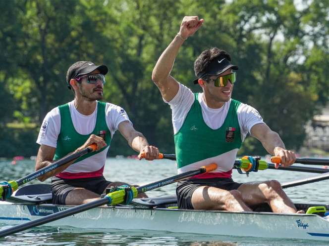 Logra México pase a París 2024 en remo