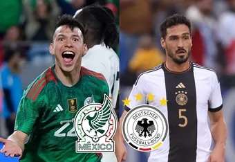 Todo listo para el México vs Alemania el día de hoy