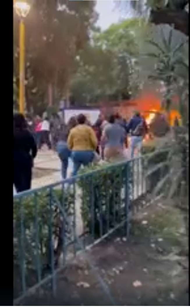 Vandalismo en CCH Azcapotzalco: dos maestras resultaron con quemaduras graves