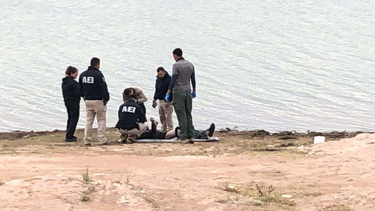 Cuerpo hallado en la presa Chihuahua estaba amarrado
