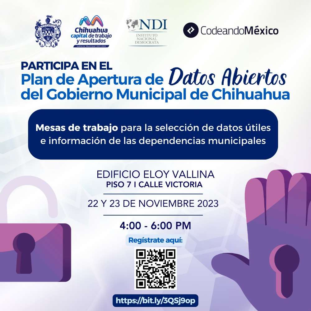 Exhortan a formar partes del Plan de Apertura de Datos Abiertos