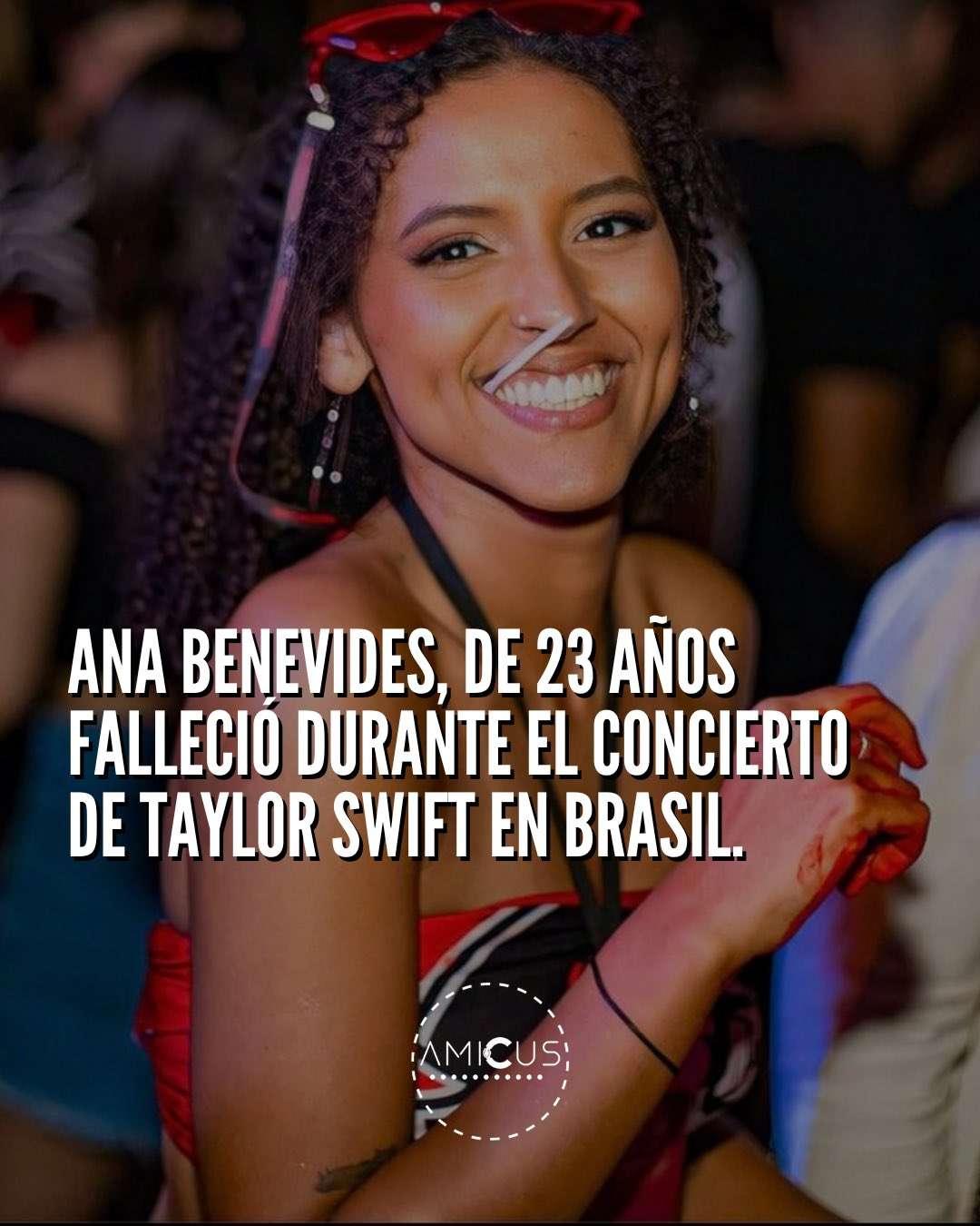 Muere fan de Taylor Swift durante concierto en Brasil por falta de agua