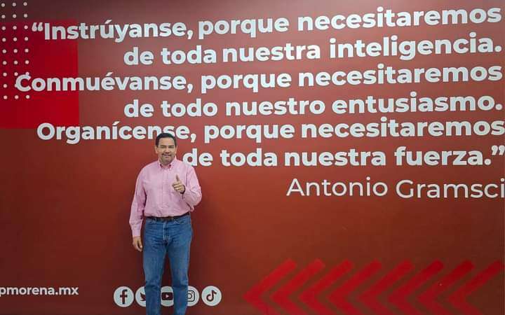 Se capacita alcalde en Morena para reelección