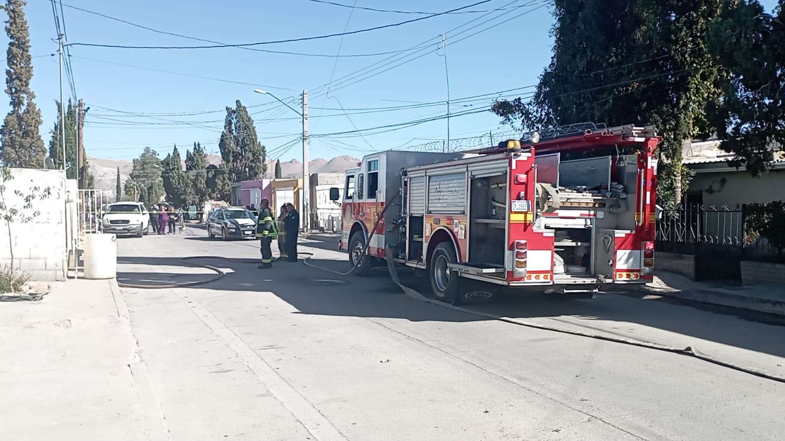 Se incendia vivienda en la colonia Villa | La Opción de Chihuahua