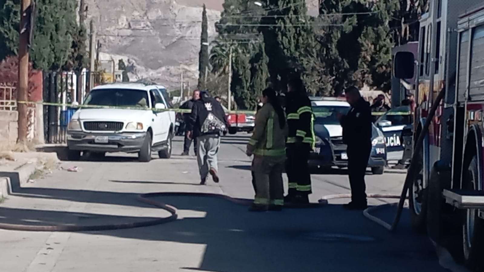Se incendia vivienda en la colonia Villa | La Opción de Chihuahua