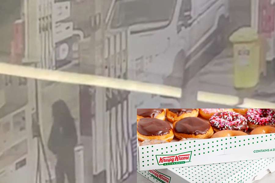Roba mujer camioneta cargada con 10 mil donas de Krispy Kreme