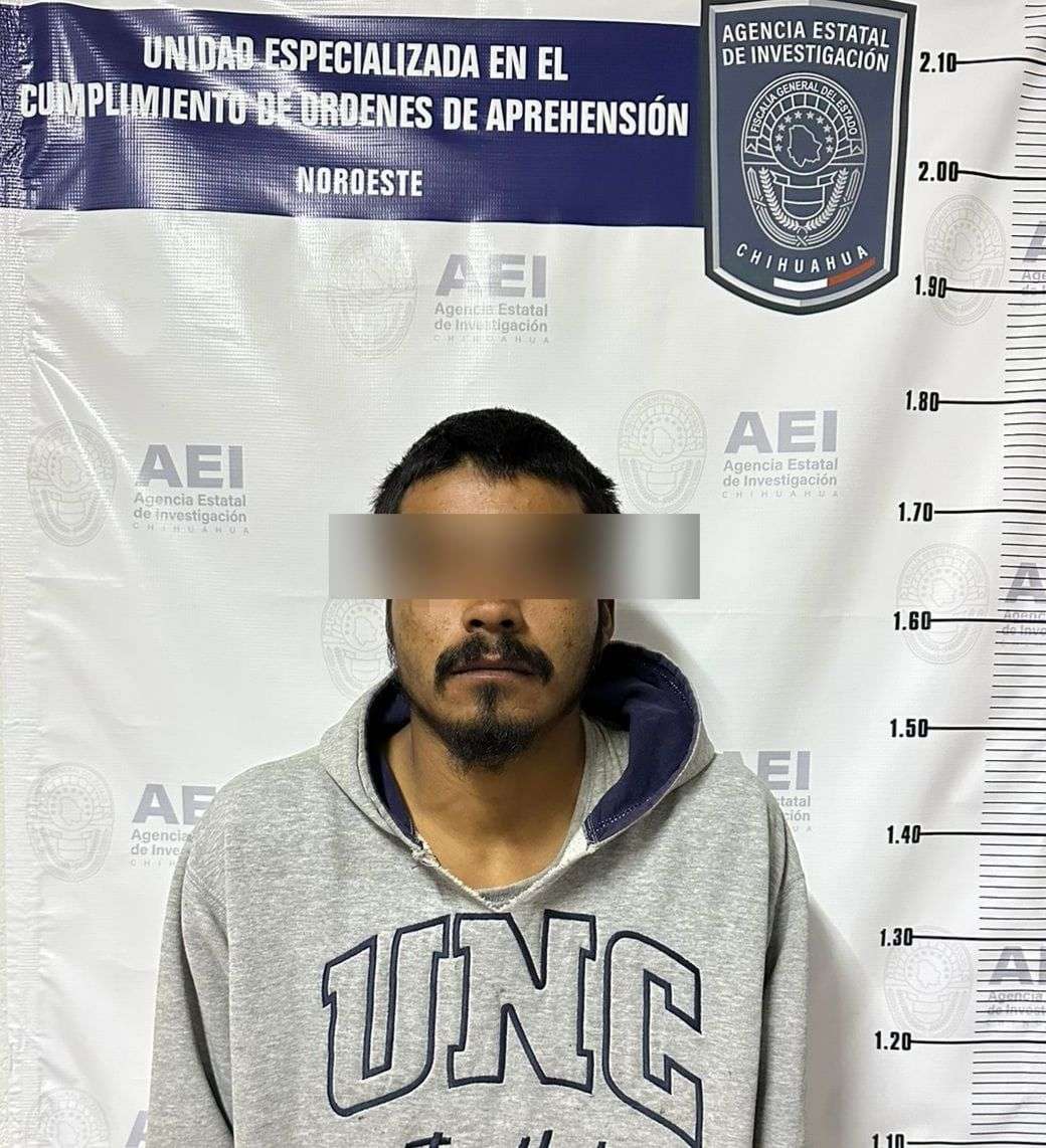 Detiene AEI a probable responsable de robo a casa habitación en Galeana