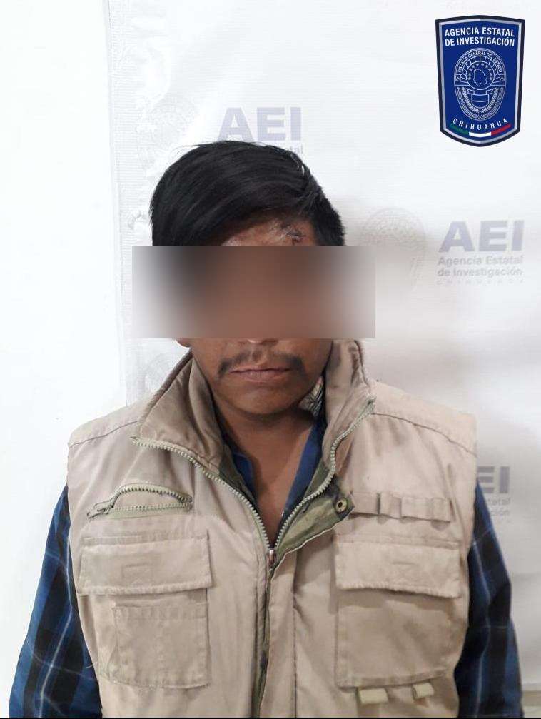 Detienen a presunto feminicida en Carichí