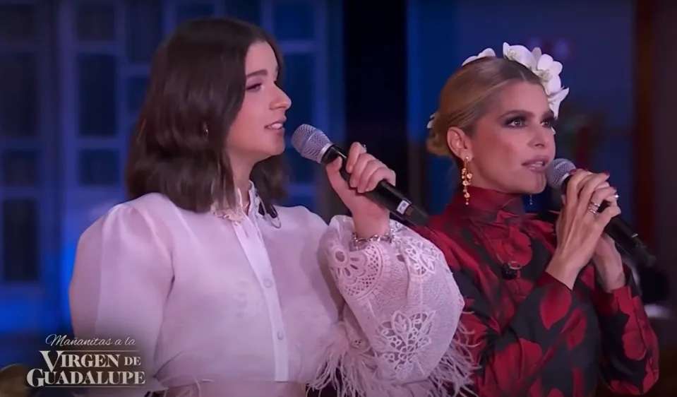 Desafía Itatí Cantoral los memes y vuelve a cantar La Guadalupana