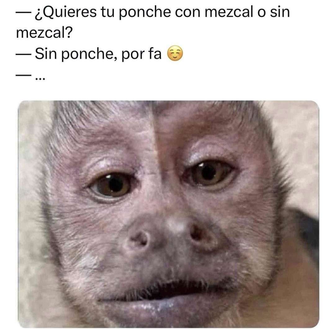 Quieres tu ponche…