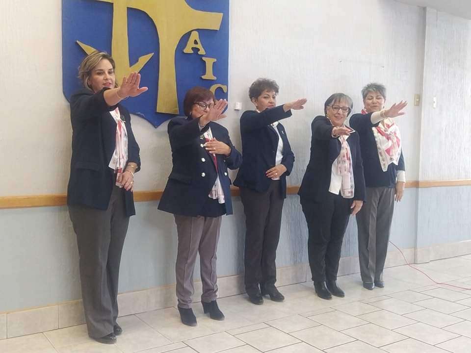 Voluntarias vicentinas rinden informe anual y cambio de mesa directiva