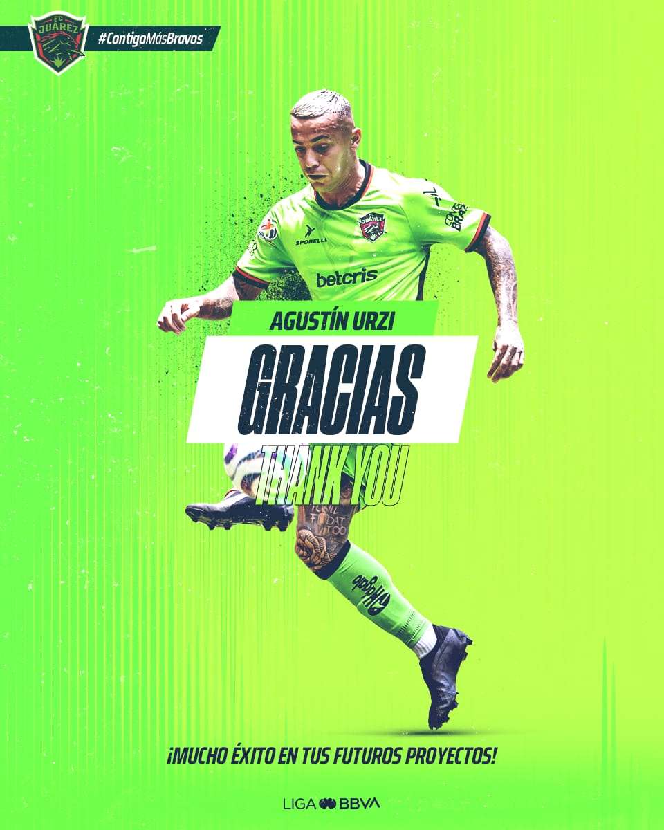 Racing se queda con Agustín Urzi de FC Juárez