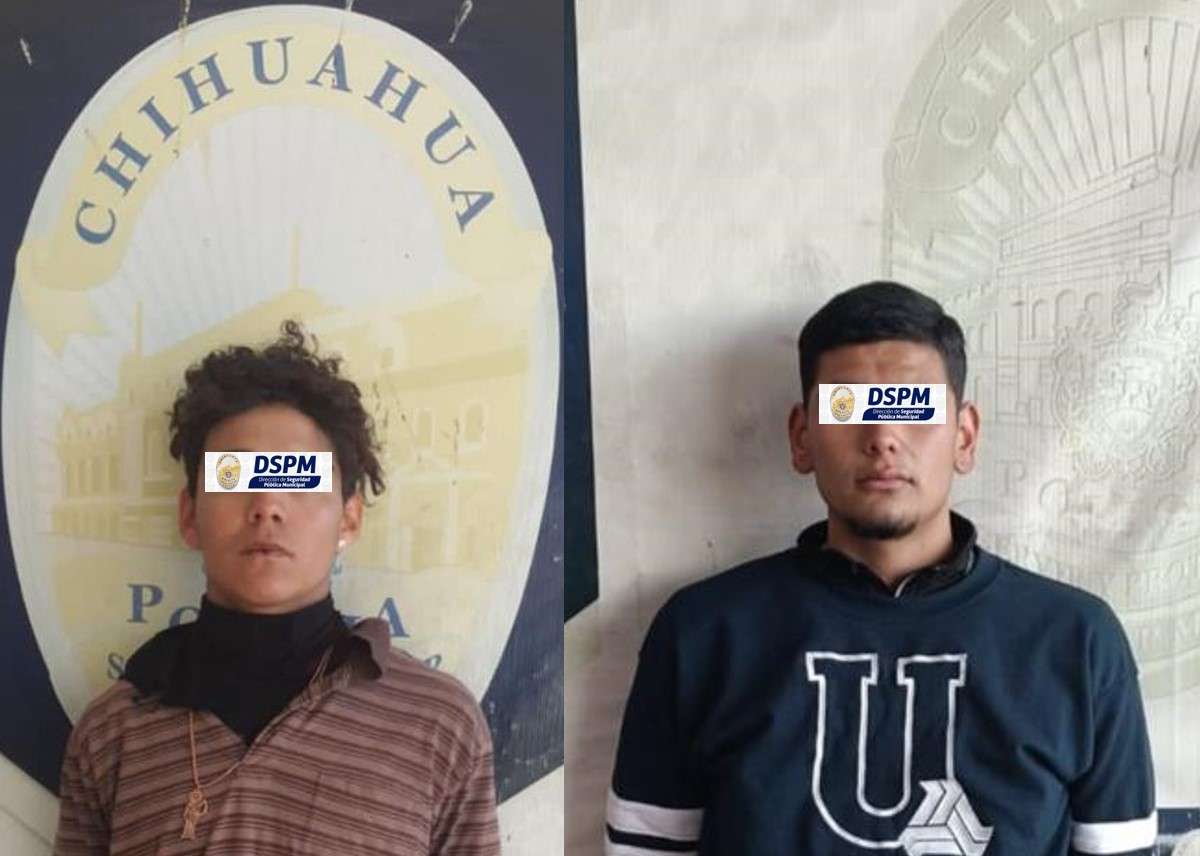 Detienen a pareja de asaltantes que operaban al norte de la ciudad