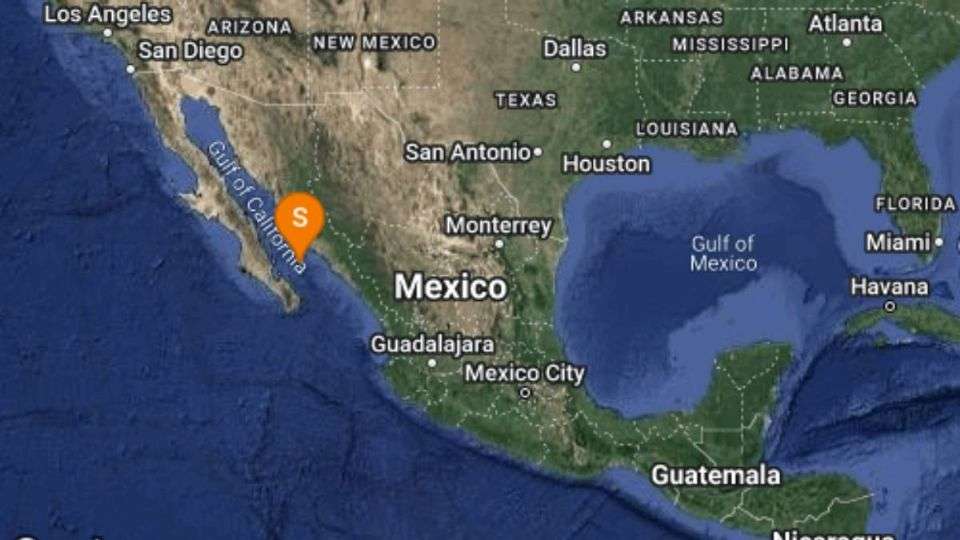 Reportan sismo de 4.1 en Sinaloa