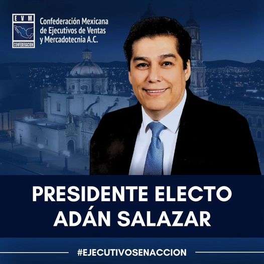 Nombran a Adán Salazar como nuevo presidente nacional de la Comev