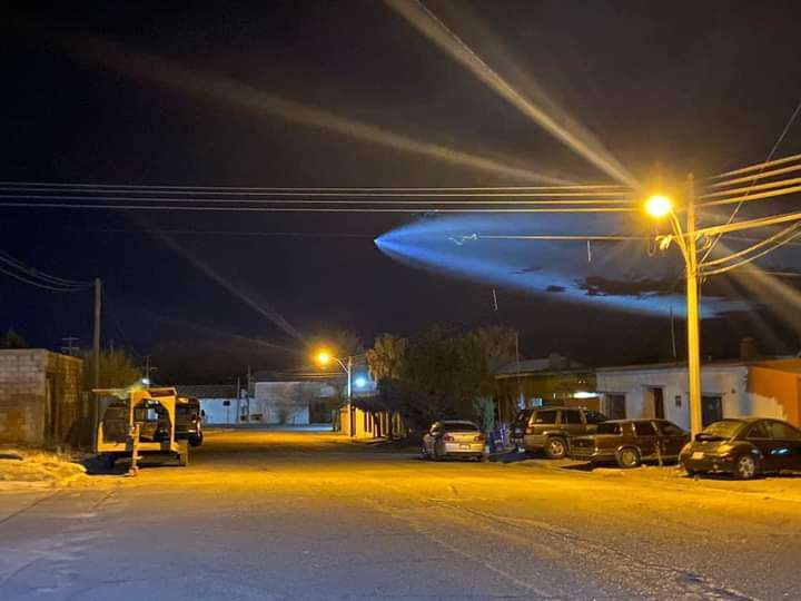 Imagen tomada desde Guerrero, Chihuahua