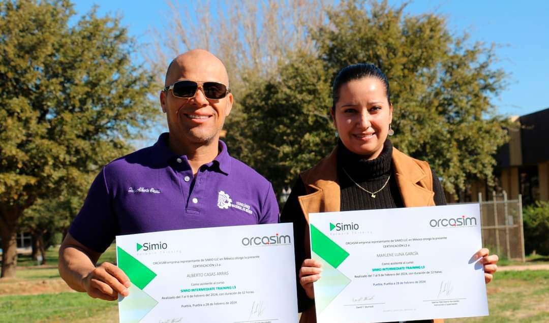Renuevan docentes certificación en simulación con Simio