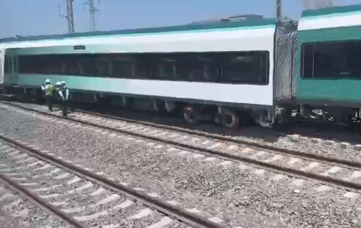 Se descarrila Tren Maya en Yucatán