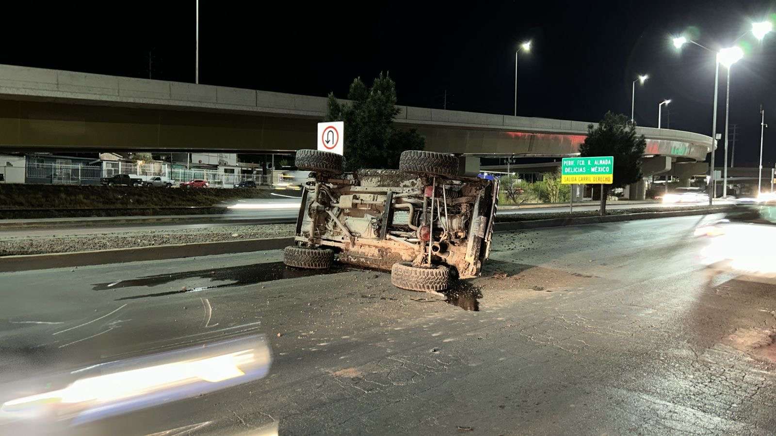 Vuelca conductor en la Silvestre y se da a la fuga | La Opción de Chihuahua