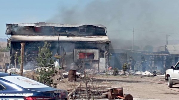 Consume incendio granja en la colonia Los Porteros | La Opción de Chihuahua