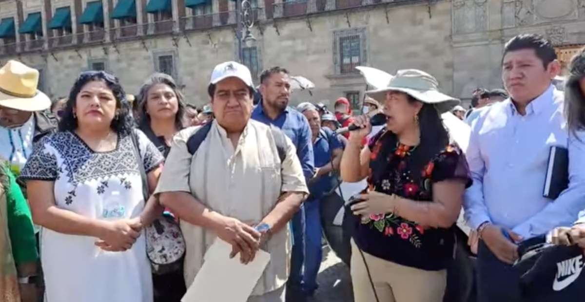 Reanuda Amlo el diálogo con maestros de la Cnte en Palacio Nacional