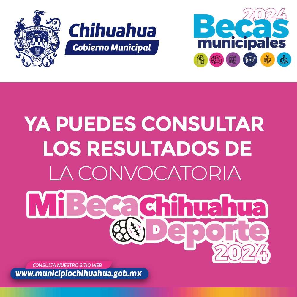 Publican resultados del programa Mi Beca Chihuahua del Deporte