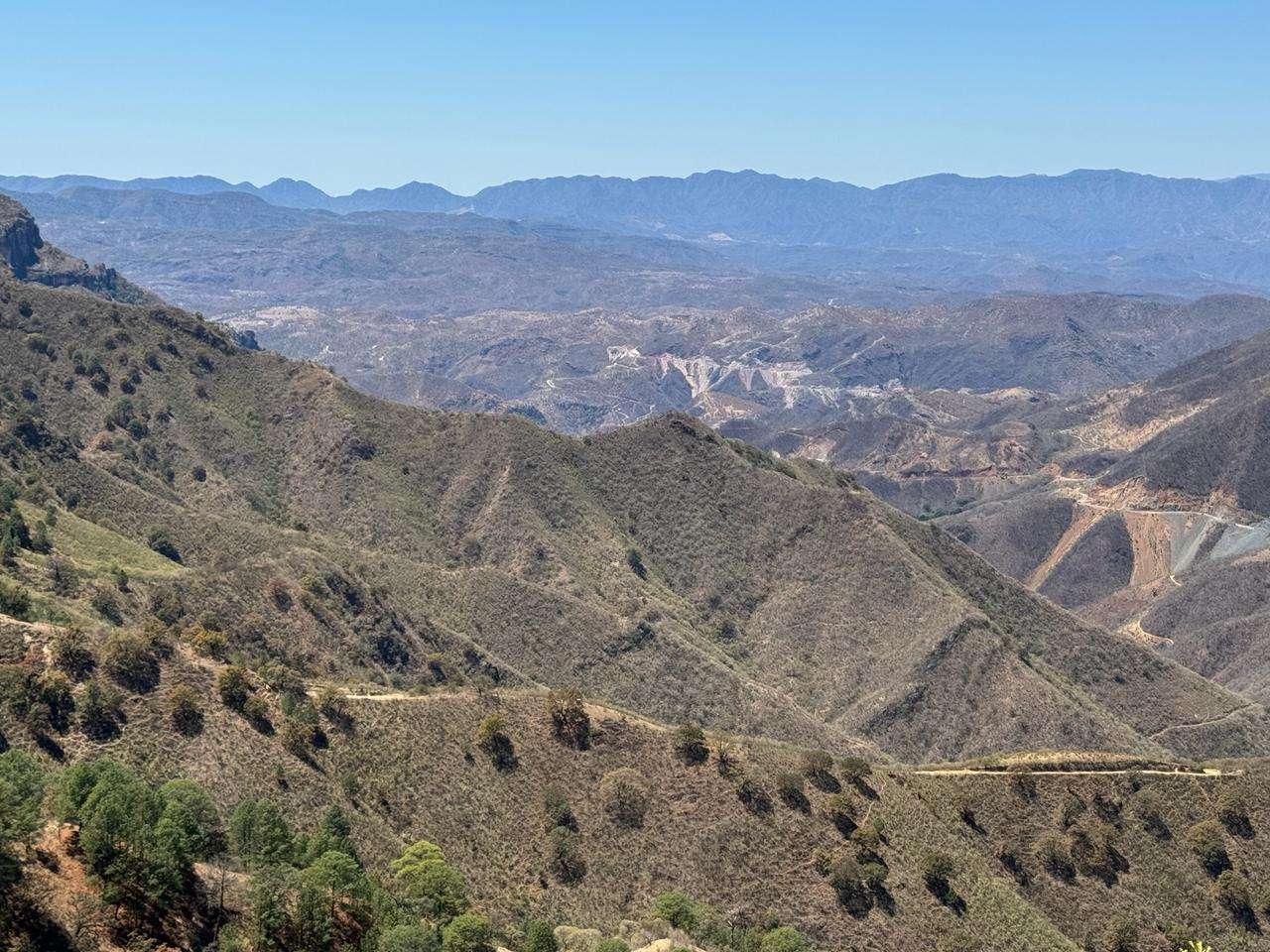 Una vista panorámica