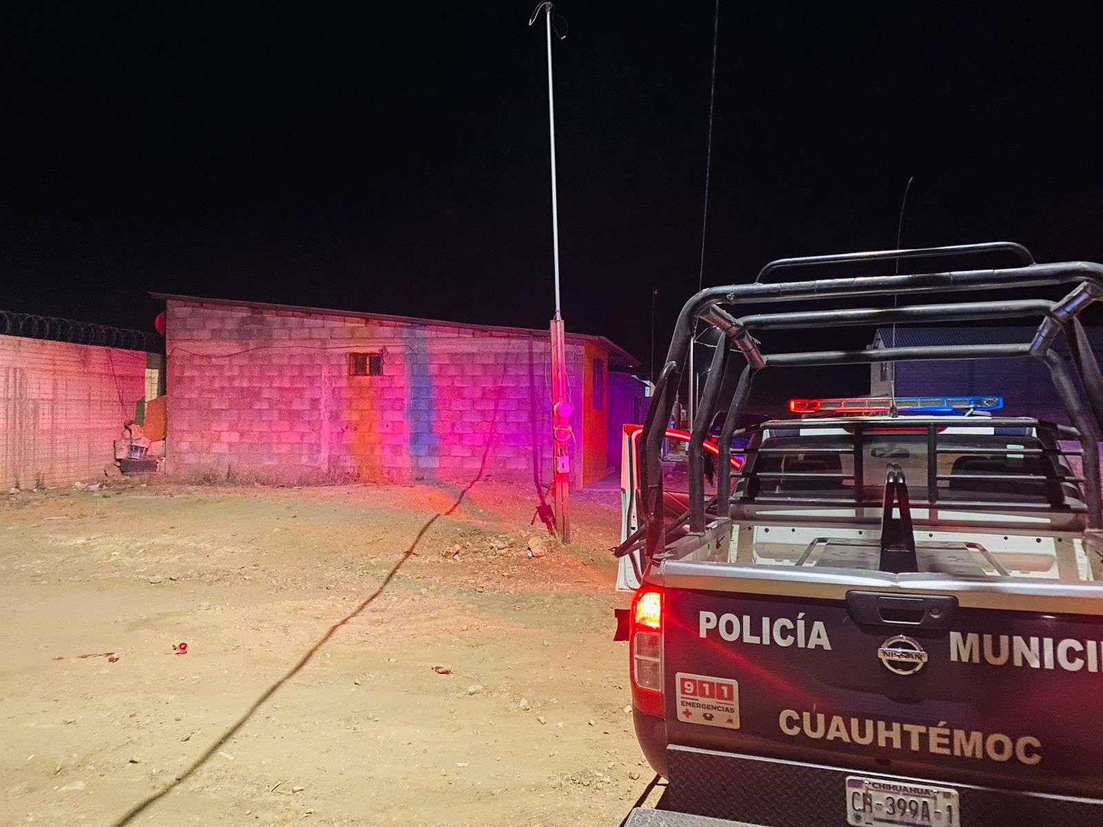 Lo balean en Cuauhtémoc desde un auto en movimiento