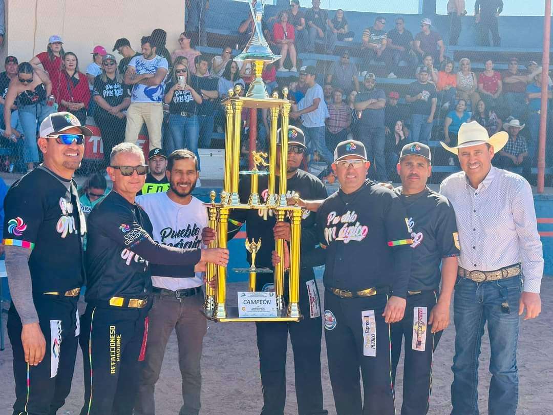 Se corona Pueblo Mágico en campeonato regional de Beisbol