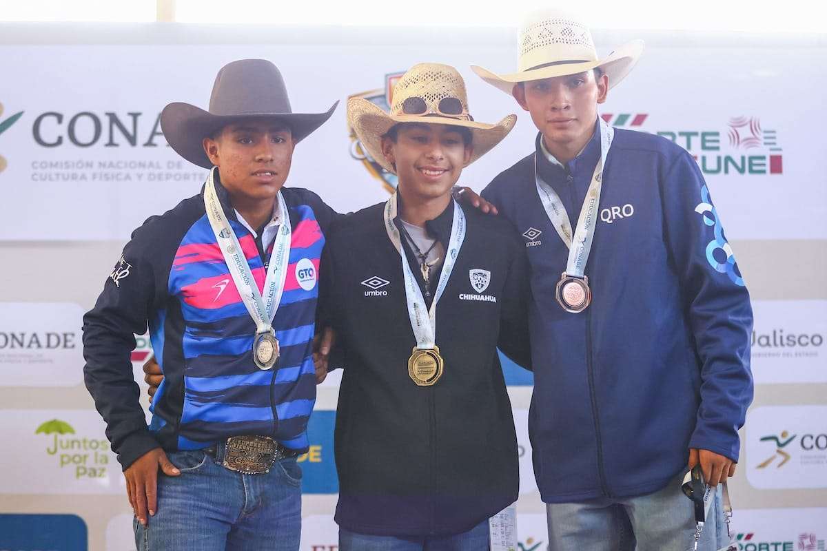 Otroga Conade 4 medallas de oro a jinetes de rodeo | La Opción de Chihuahua