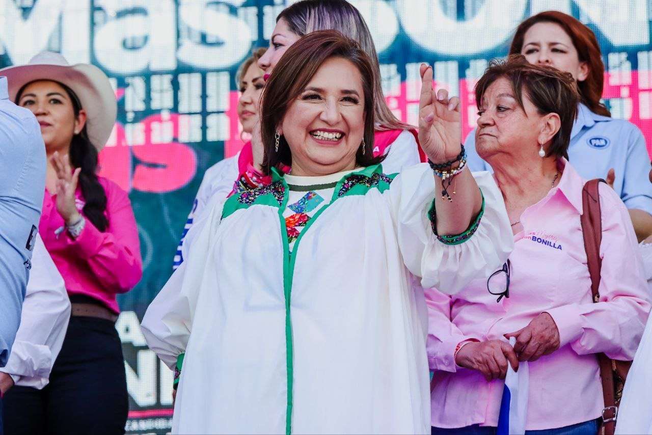 Histórico! Xóchitl Gálvez acompaña a cierre de campaña de Marco Bonilla ...